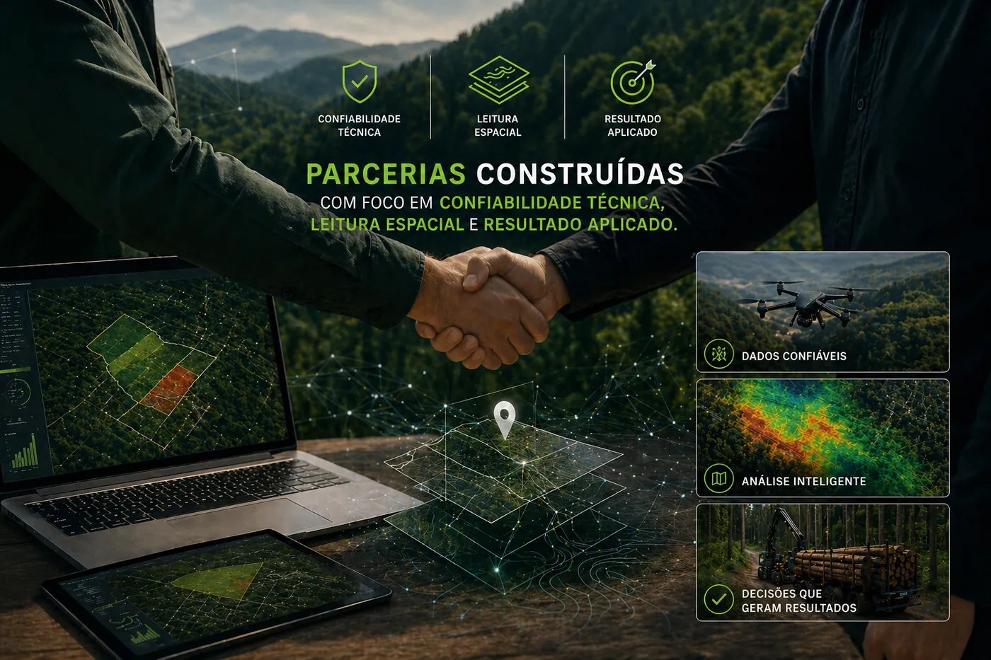 Parcerias técnicas construídas com foco em confiabilidade e resultado aplicado