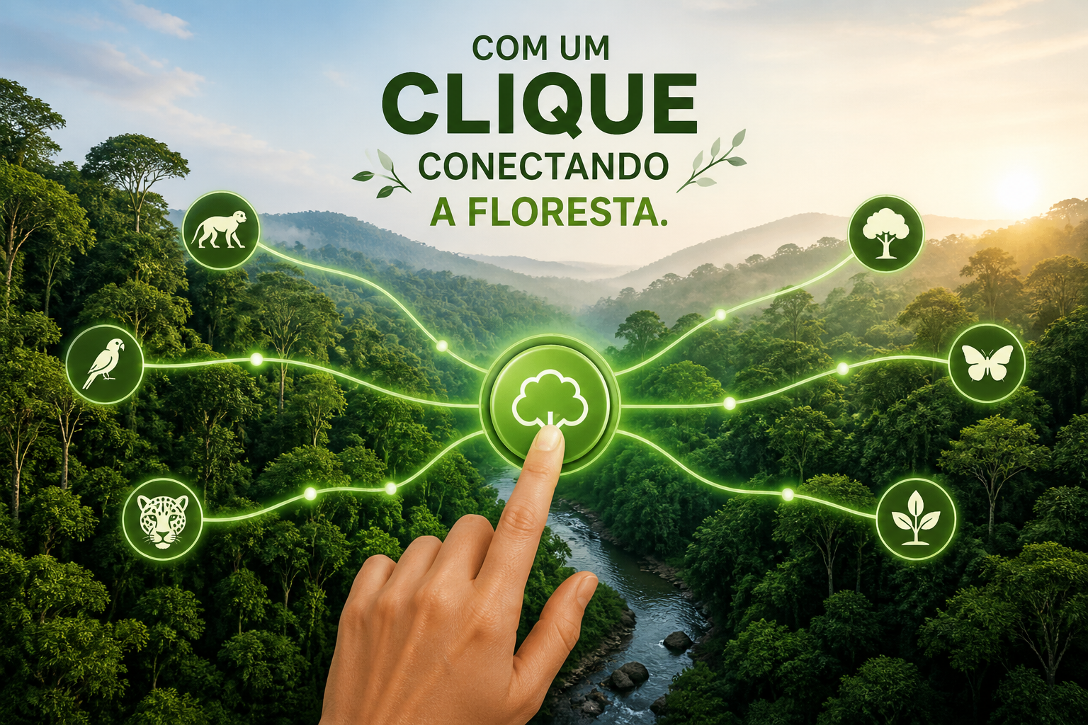 Com um clique conectando a floresta no ambiente institucional da Valor Florestal